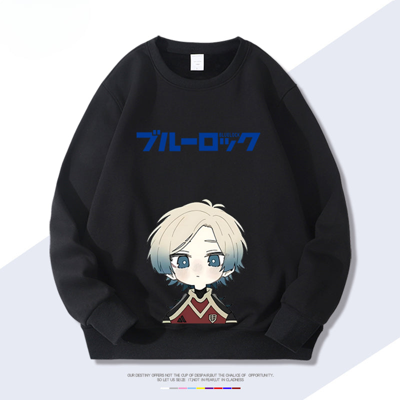 Casual Anime Figure Crew Neck SweatShirt
