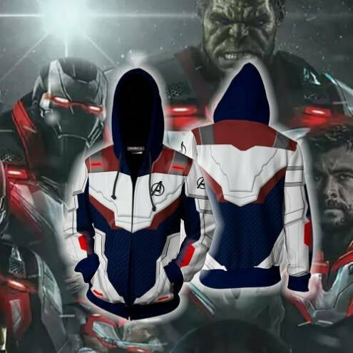 Unisex Avengers Quantum 3D Cosplay Hoodie Uniform