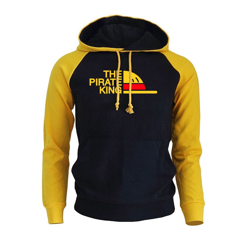 Trendy The Pirate King Raglan Sleeve Men's Hoodie