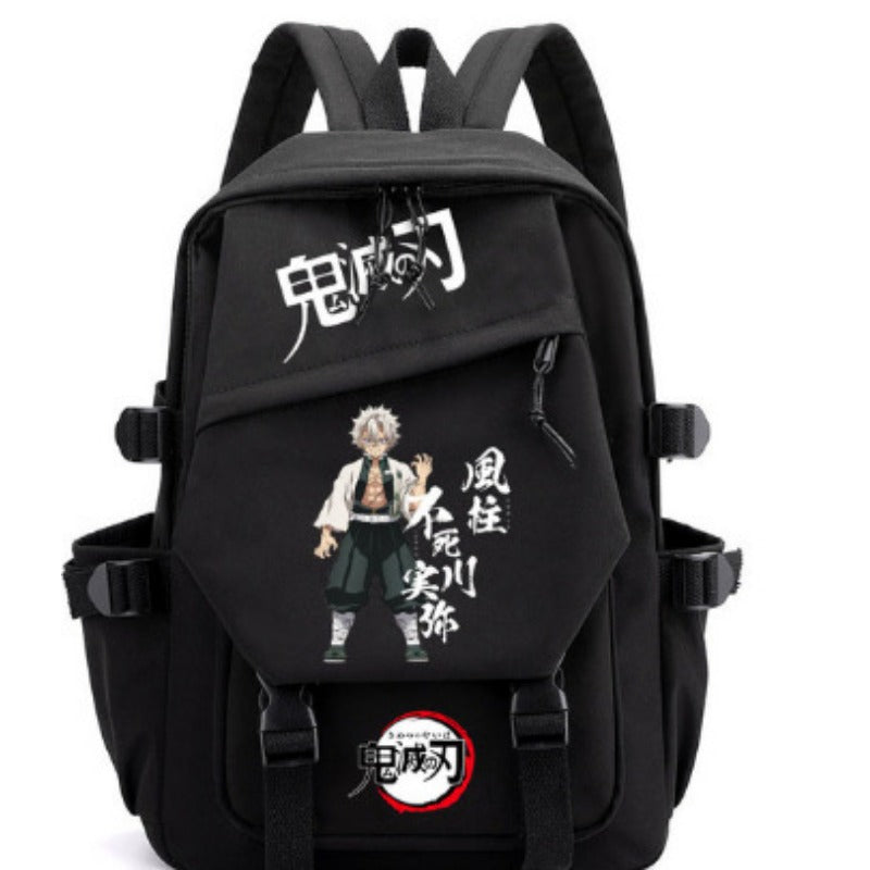 Anime Pattern Printed Large Capacity Backpack