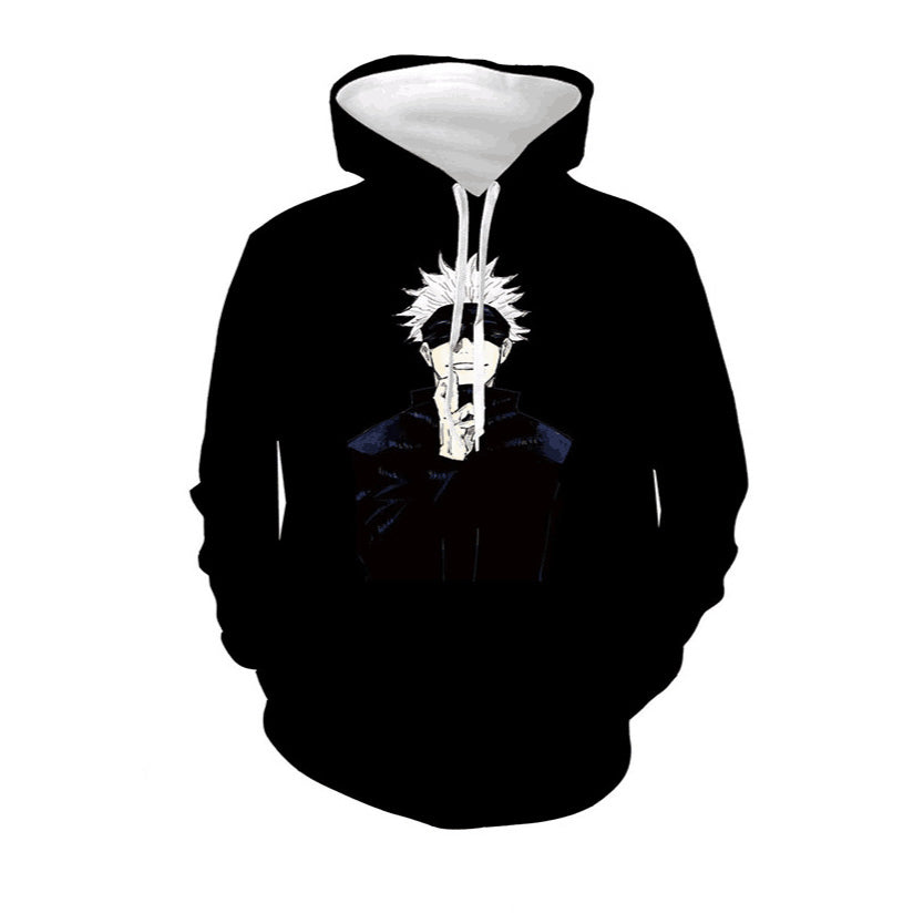 Unisex Anime Cosplay 3D Print Sports Hoodie