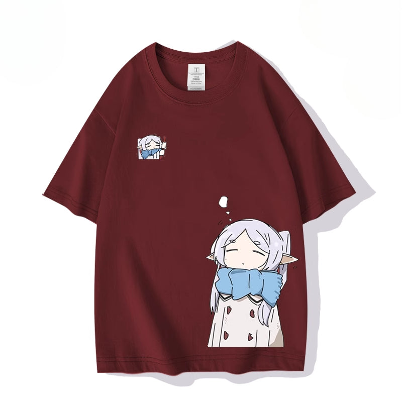 Creative Anime Short Sleeve Cotton T-Shirt