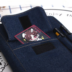Denim Anime Stationery Notebook