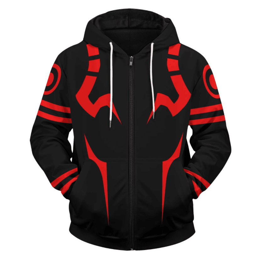 Unisex Anime Cosplay 3D Print Sports Hoodie