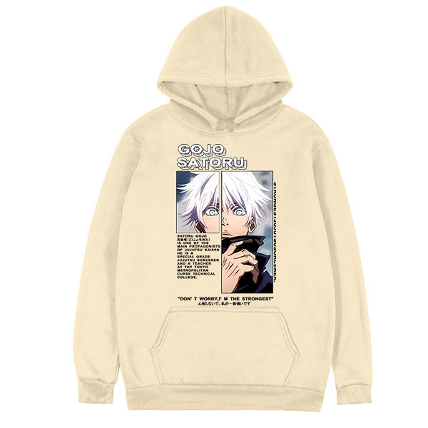 Unisex Casual Luffy Print Loose Hoodie