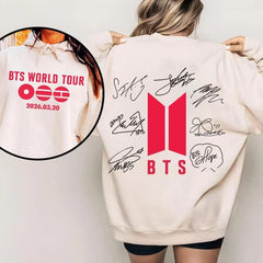 BTS 2026 World Tour Hoodie Limited Edition