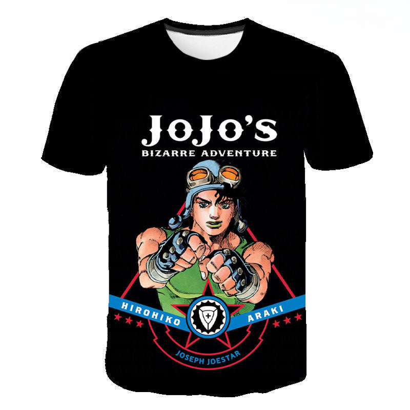 Men's Jojo 3D Print Crew Neck T-shirt