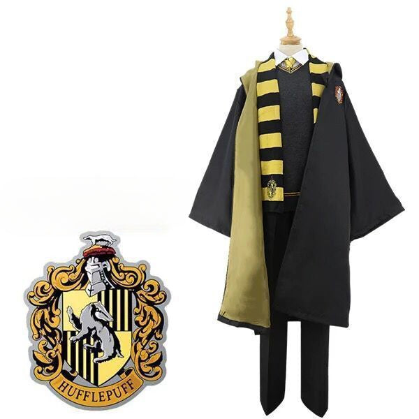 Harry Cosplay Costume Uniform Cape