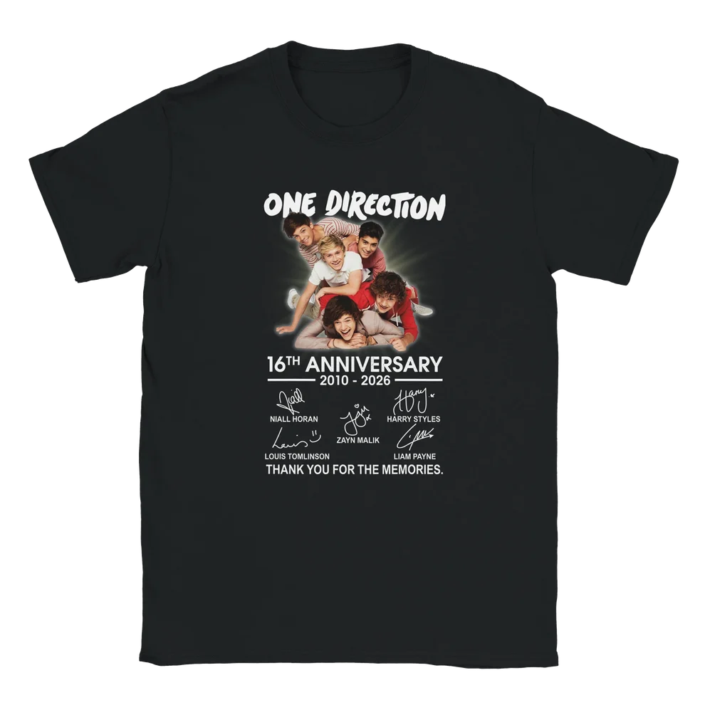 1D 16th Anniversary 2010–2026 Tee