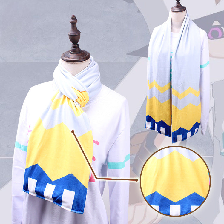 Trendy Anime Warm Velvet Scarf