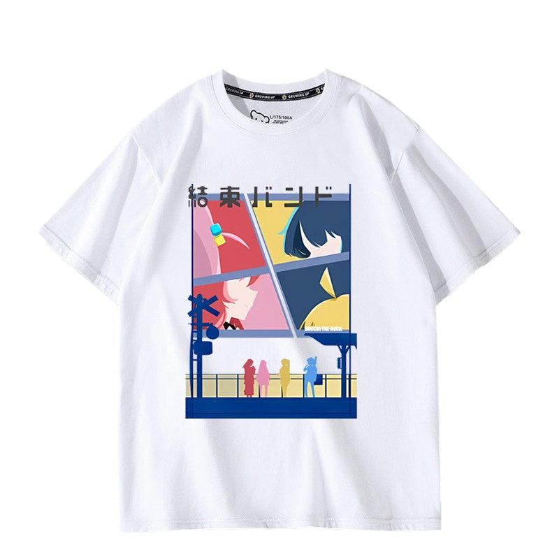 Kessoku Band Short Sleeve T-Shirt Top