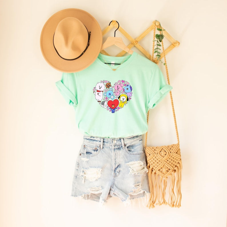Bangtan Army Heart T-shirt