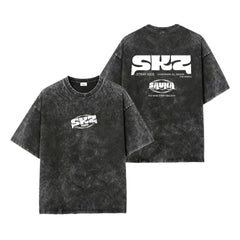 SKZ SAUNA Printed Short-sleeved T-shirt