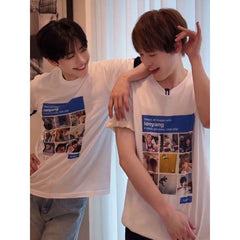 JAEMIN CHENLE Printed Short Sleeve T-Shirt