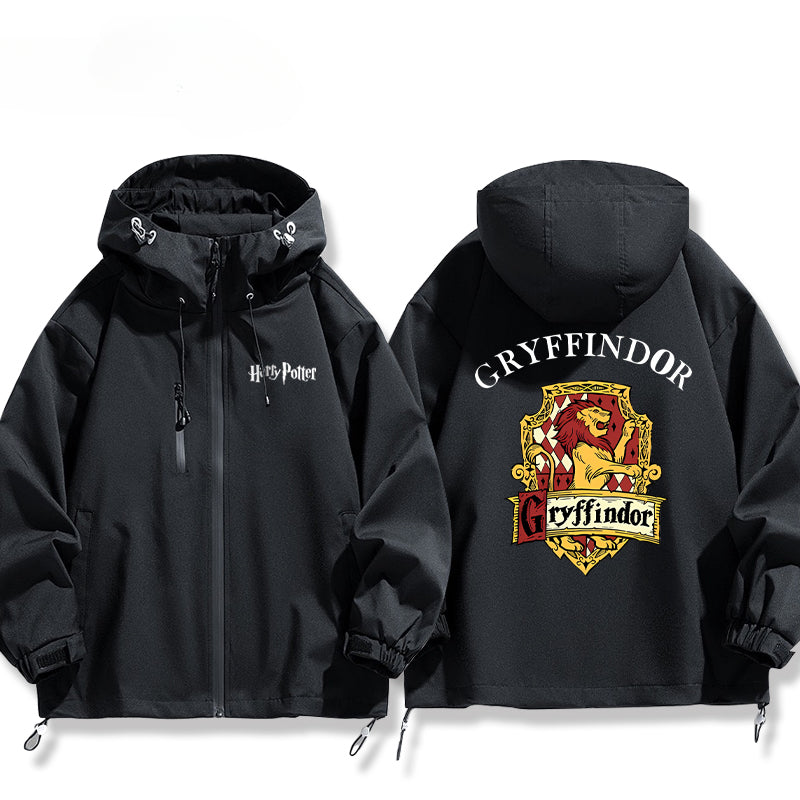 Harry Hogwarts Zipper Outdoor Jacket