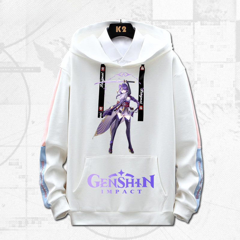 Men's Game Graphic Print Loose Hoodie