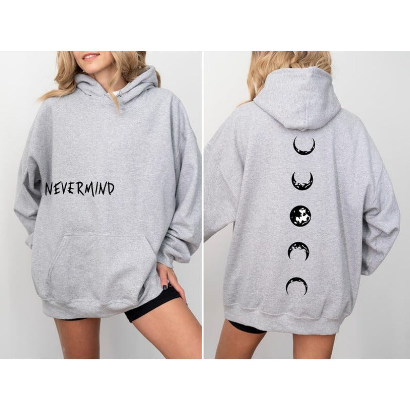 Nevermind Moon Phases Jimin Tattoo Hoodie