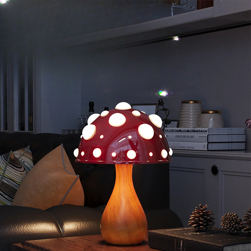 Mushroom Decorative Iron Lamp