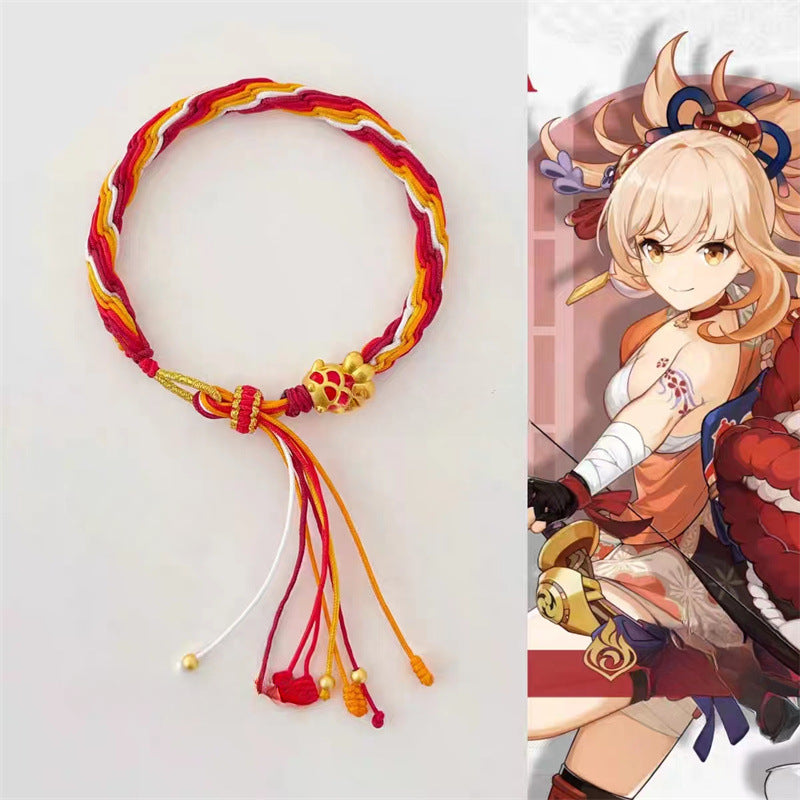 Game Woven Rope Knot Bracelet