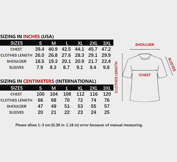 Unisex Anime Graphic Short Sleeve T-Shirt