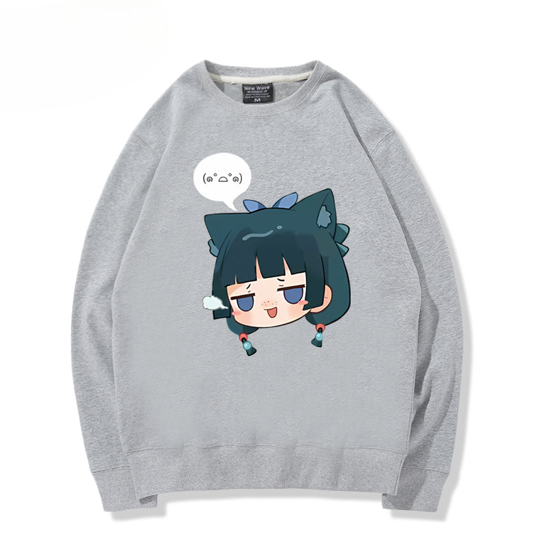 Women's Anime Printed Cos Sweatshirt