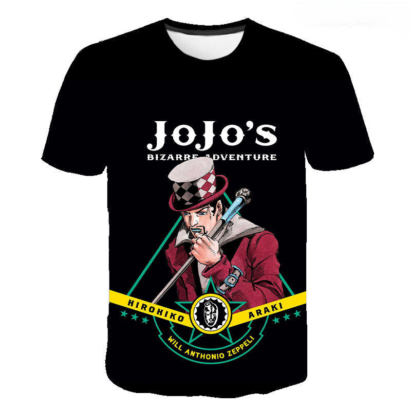 Men's Jojo 3D Print Crew Neck T-shirt