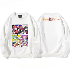 Casual Cute Girls Crew Neck Sweatshirt