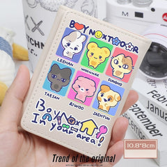 KPOP Cartoon Wallet Card Holder