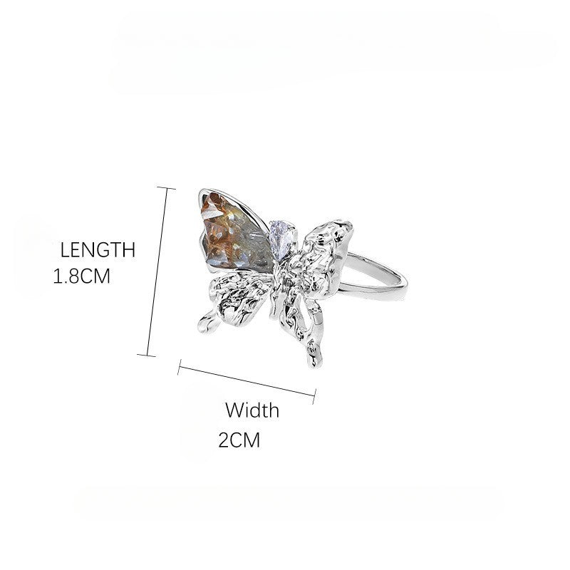 Retro Zircon Game Cos Ring