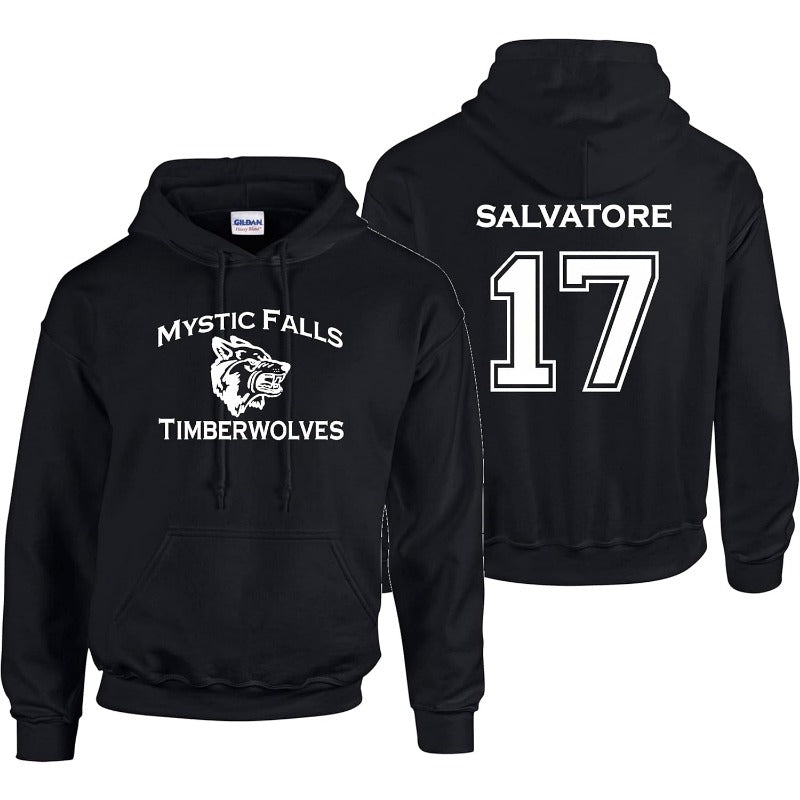 Salvatore 17 Printed Pullover Hoodie