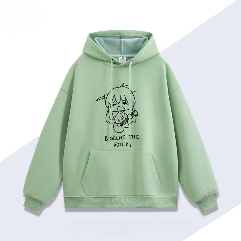 Unisex Anime Hitori Pullover Hoodie