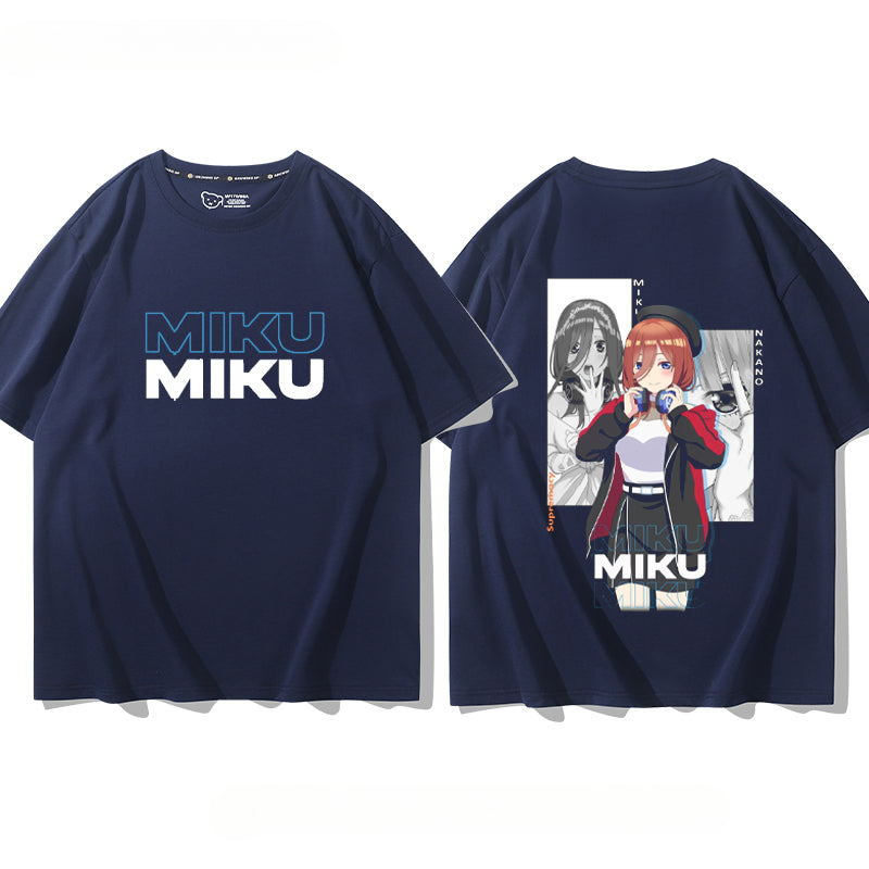 Nakano Anime Short-sleeved T-shirt