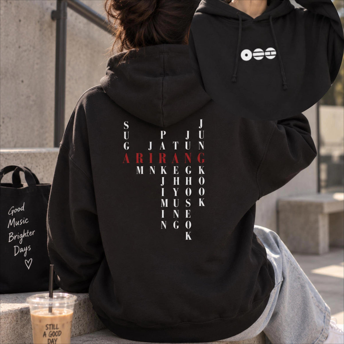 Bangtan ARIRANG OT7 Printed Hoodie