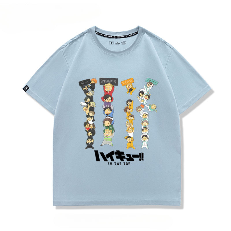 Hinata Anime Loose Short Sleeve T-Shirt