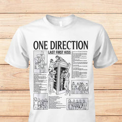 Unisex 1D Last First Kiss Shirt