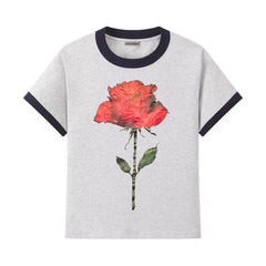 SEONGHYEON Same Rose Short-sleeved T-shirt