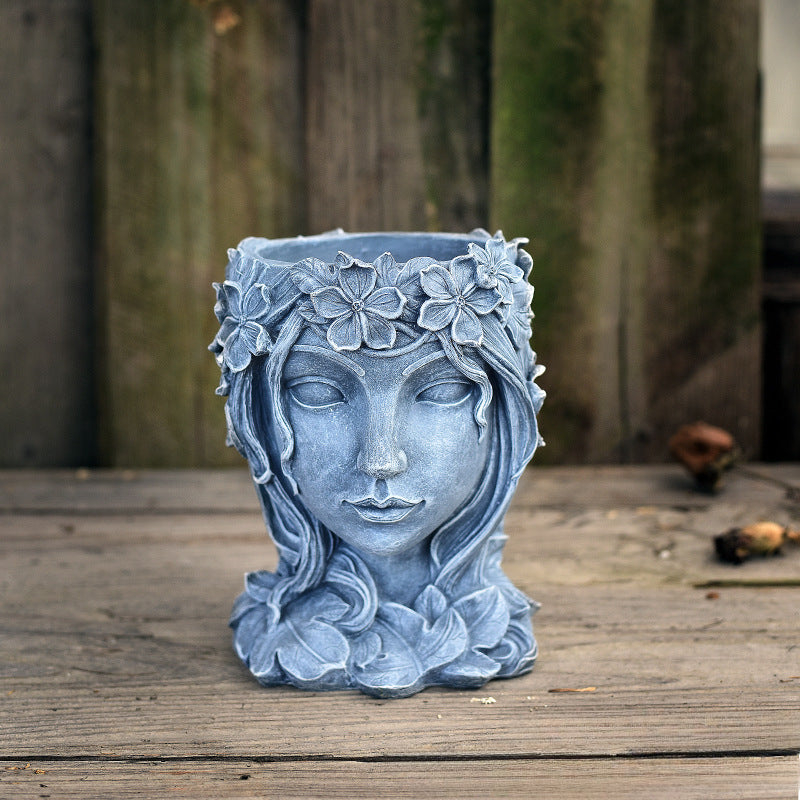 Creative Goddess Plant Flowerpot Home Decoration