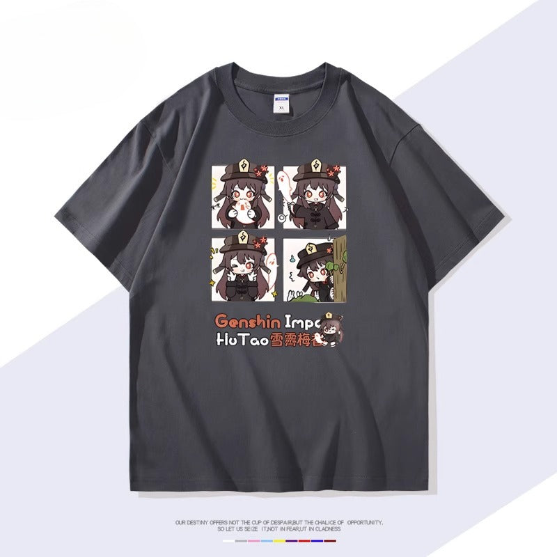 Casual Game HUTAO Short-sleeved T-shirt