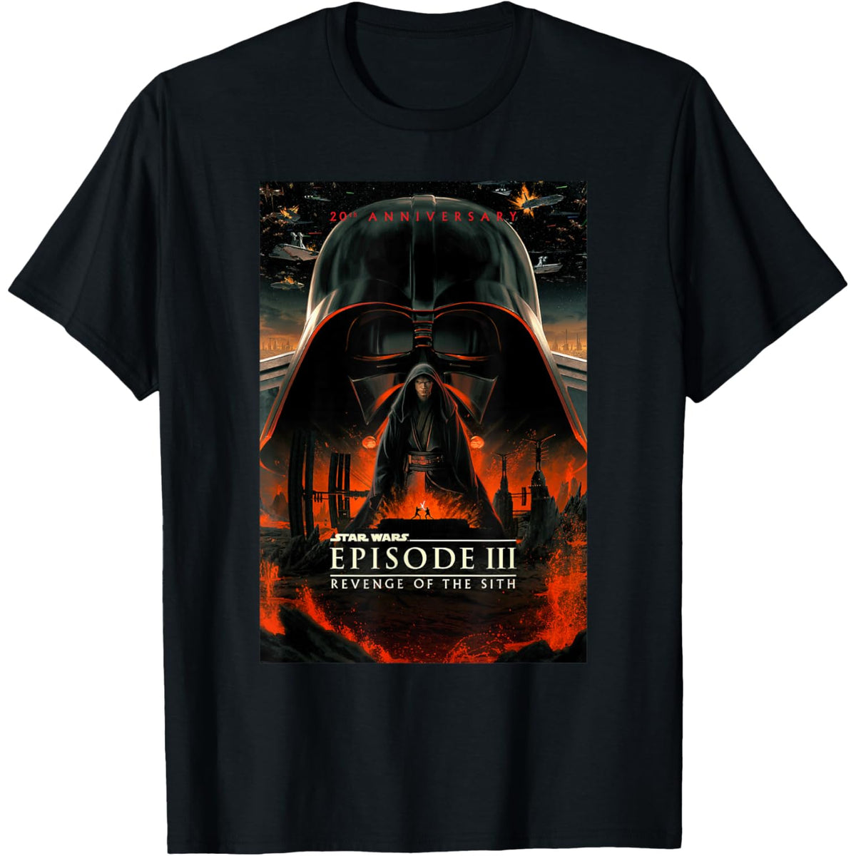 20th Anniversary Episode III Epic Chest Poster T-Shirt
