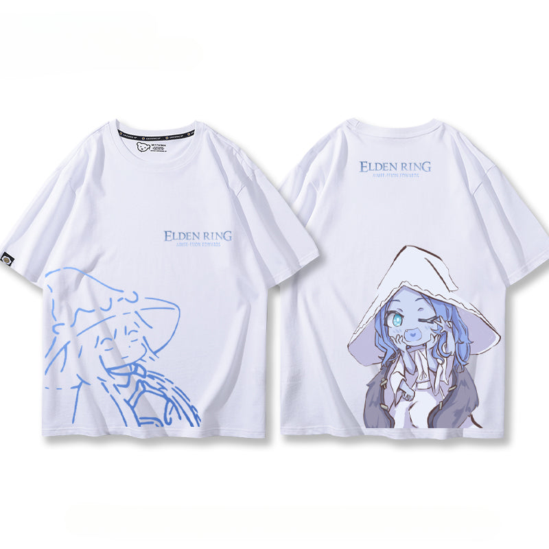 Casual Ranni The Witch Game Short-sleeved T-shirt