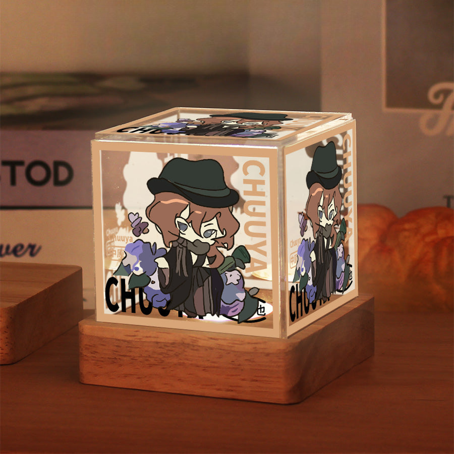 Dazai Anime Bedroom Night Light Ornament
