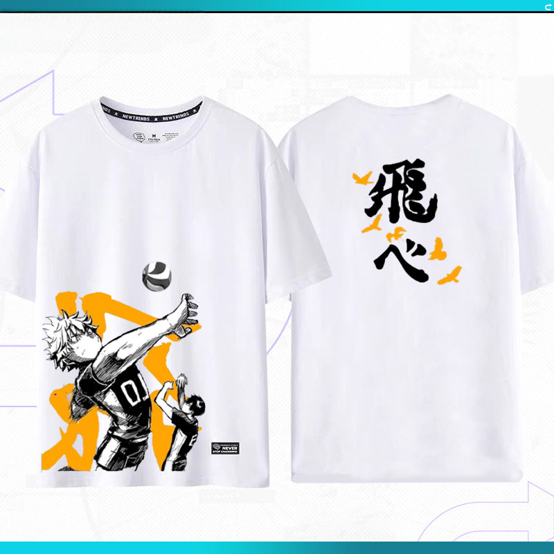 Casual Anime Hinata Short Sleeve T-Shirt