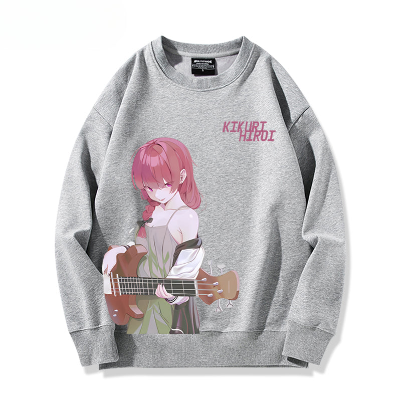 Trendy Anime Cos Crew Neck Sweatshirt