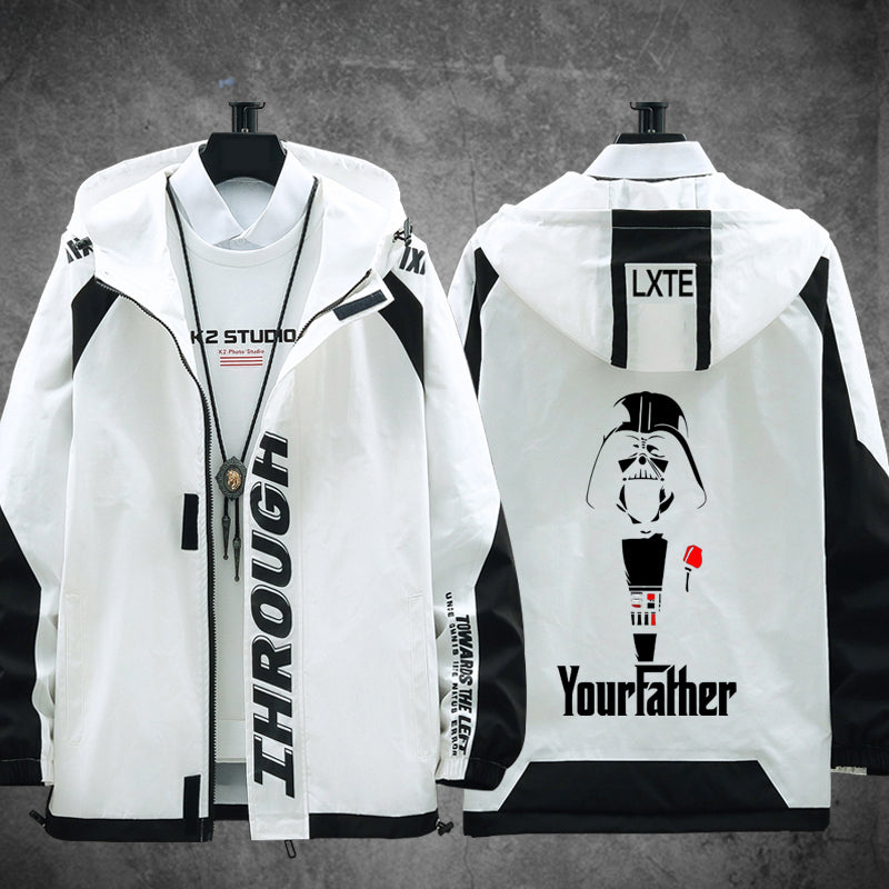 Men's Darth Vader Thin Hooded Jacket