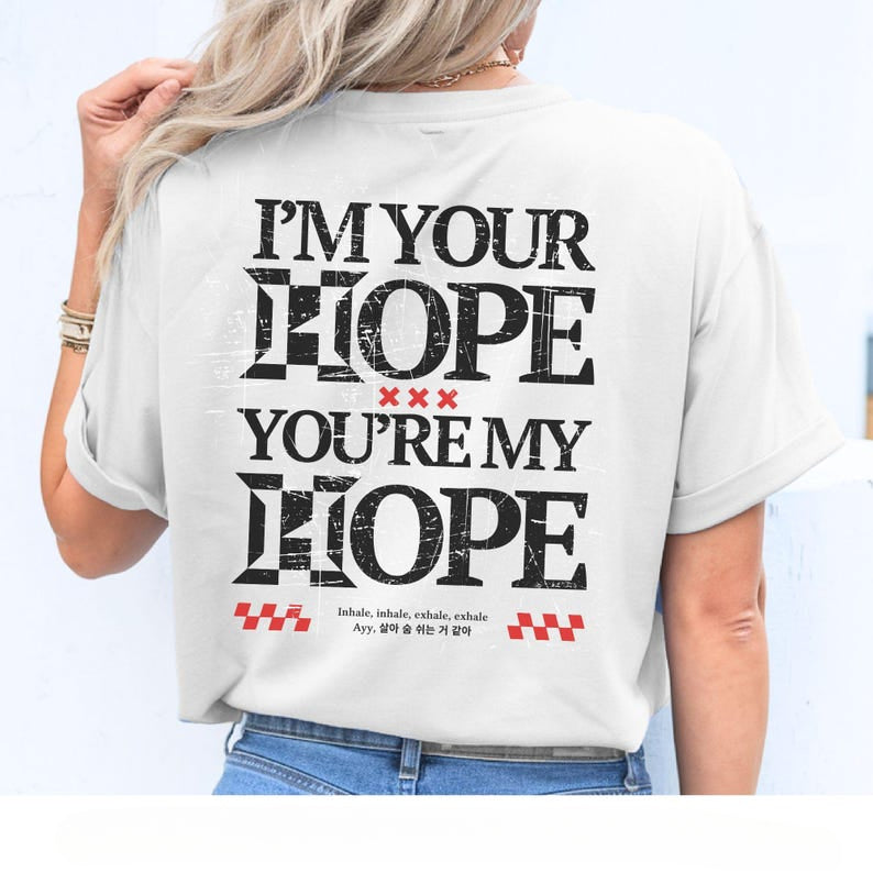 Kpop Hope World Graphic ARMY T-Shirt