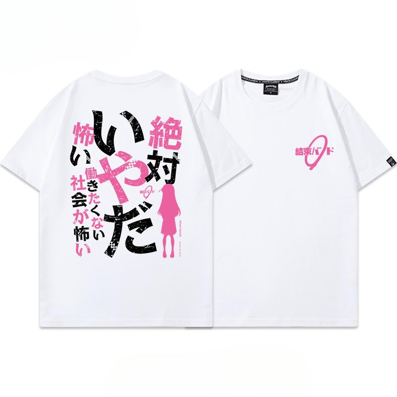Unisex Anime Print Short Sleeve T-Shirt
