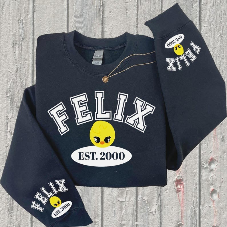 FELIX HAN BANGCHAN SEUNGMIN Logo Sweatshirt