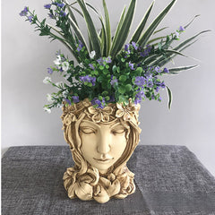 Creative Goddess Plant Flowerpot Home Decoration