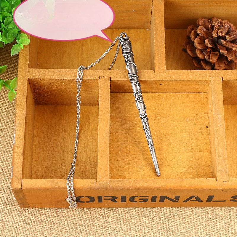 Harry Hermione Wand Necklace