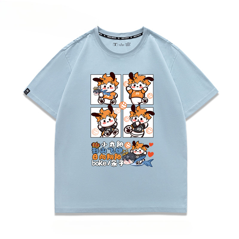 Cute Hinata Anime Short-sleeved T-shirt